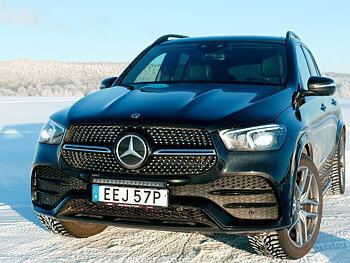 Q-LED Mercedes GLE 19-23 fäste för LED-ramp (LED extraljus)