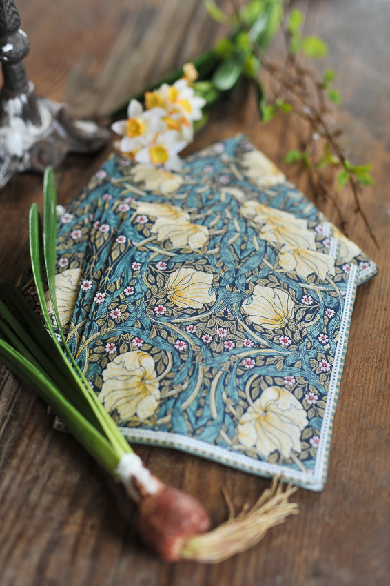 Napkin William Morris Pimpernel - 12-pack - 33x33 cm