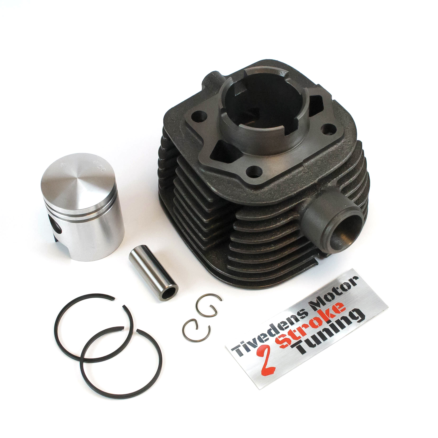 Cylinder Victoria MS50/51, 38 mm, S1V - Ported and machined by Tiveden engine, 4 hp - 2