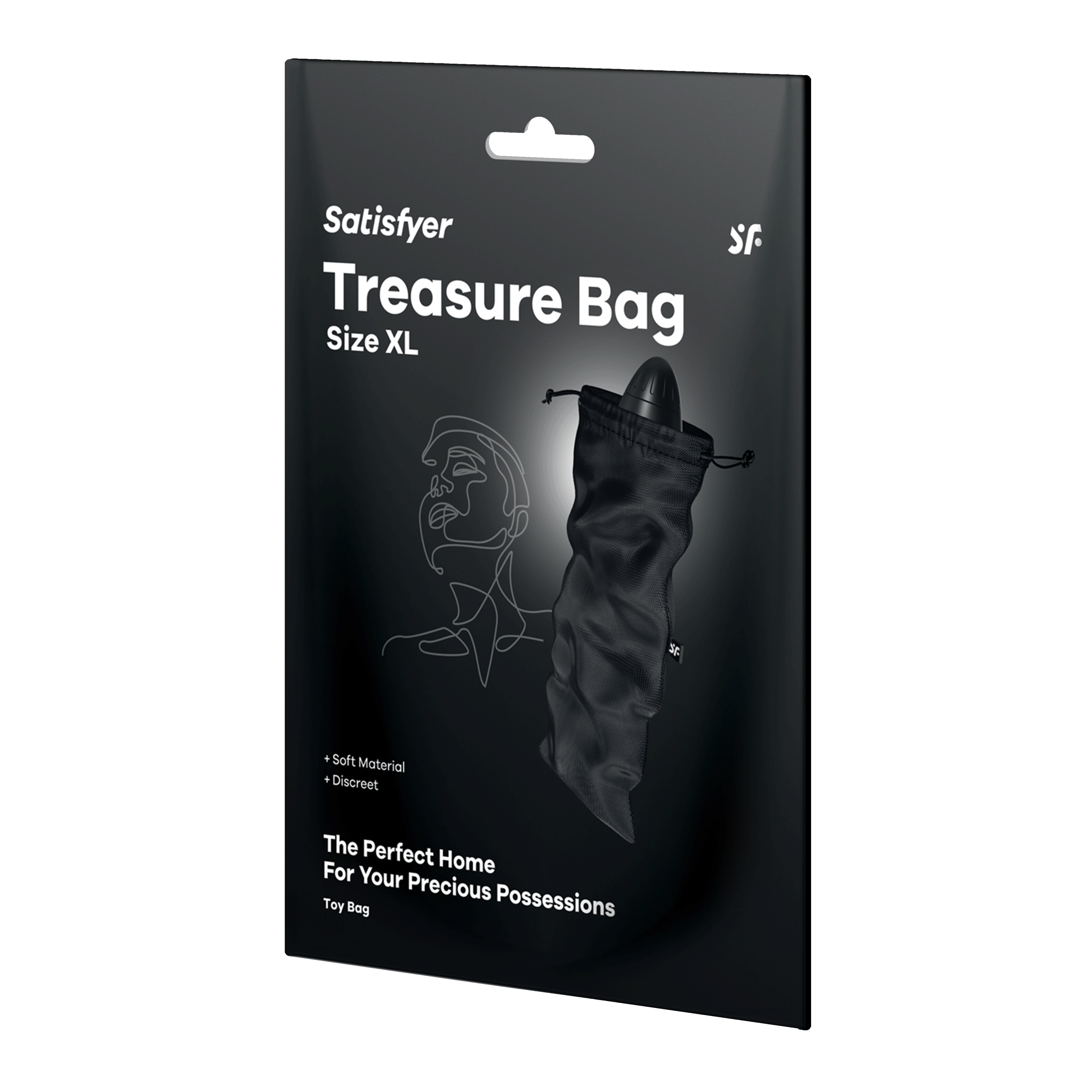 Satisfyer Treasure Bag Black XL - 3