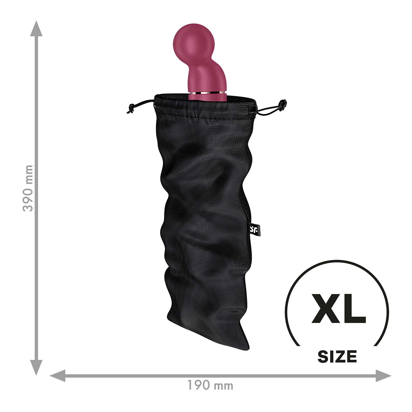 Satisfyer Treasure Bag Black XL
