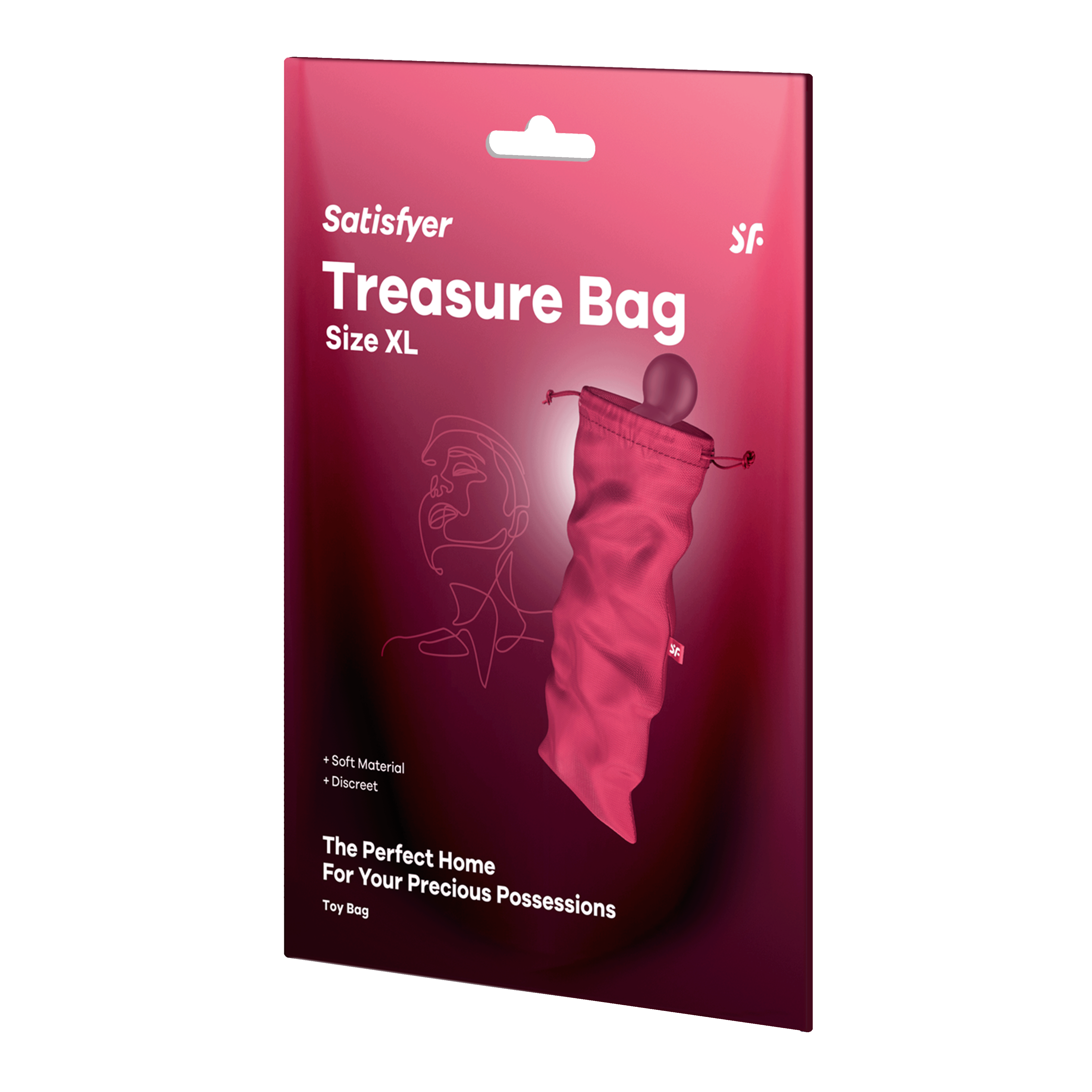 Satisfyer Treasure Bag Pink XL - 3