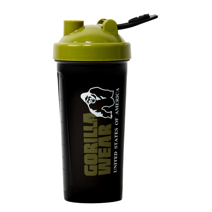 Shaker XXL 1000 ml, black/army green - 2