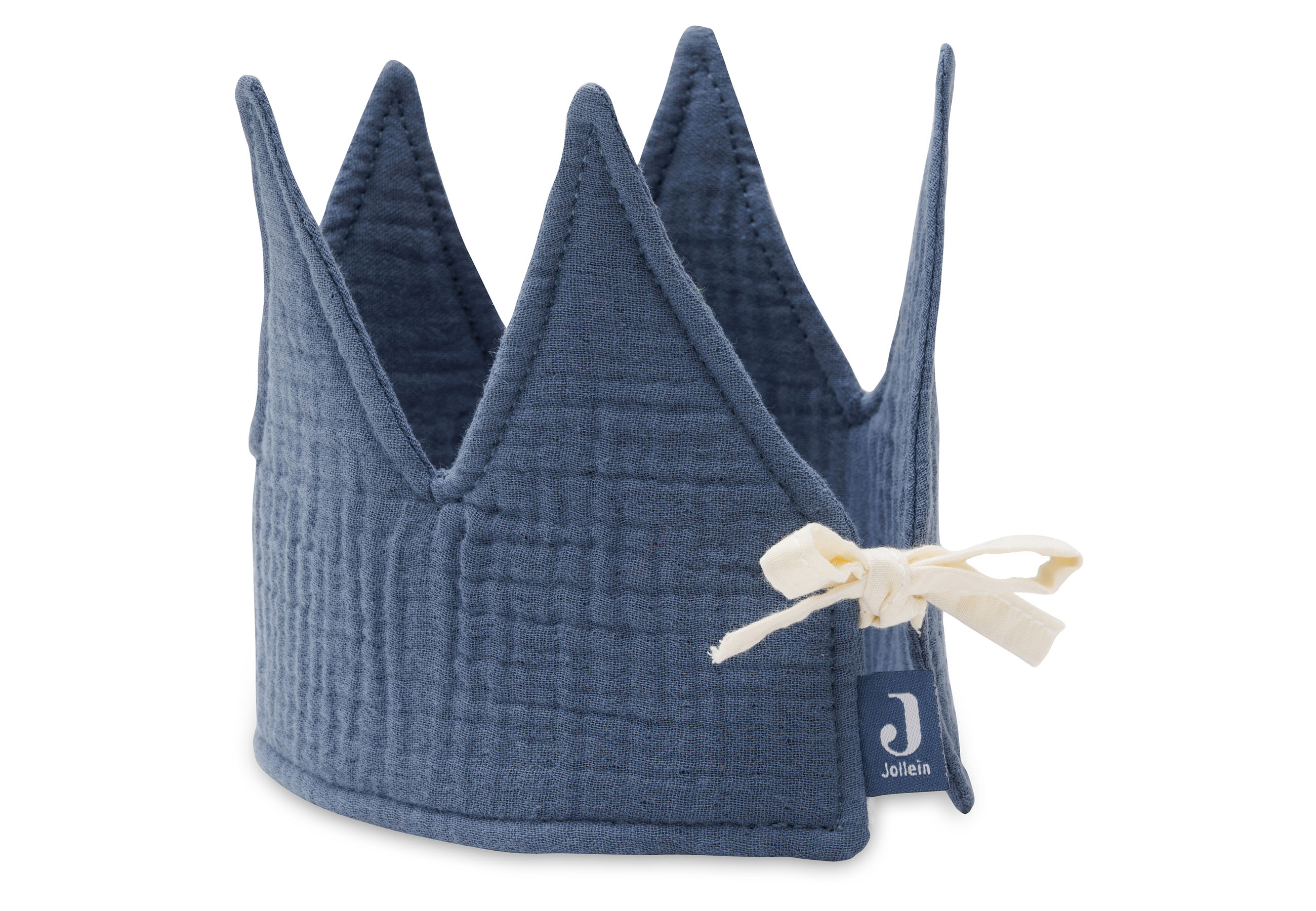 Jollein Krona 12x35cm Party Collection Jeans Blue - 4