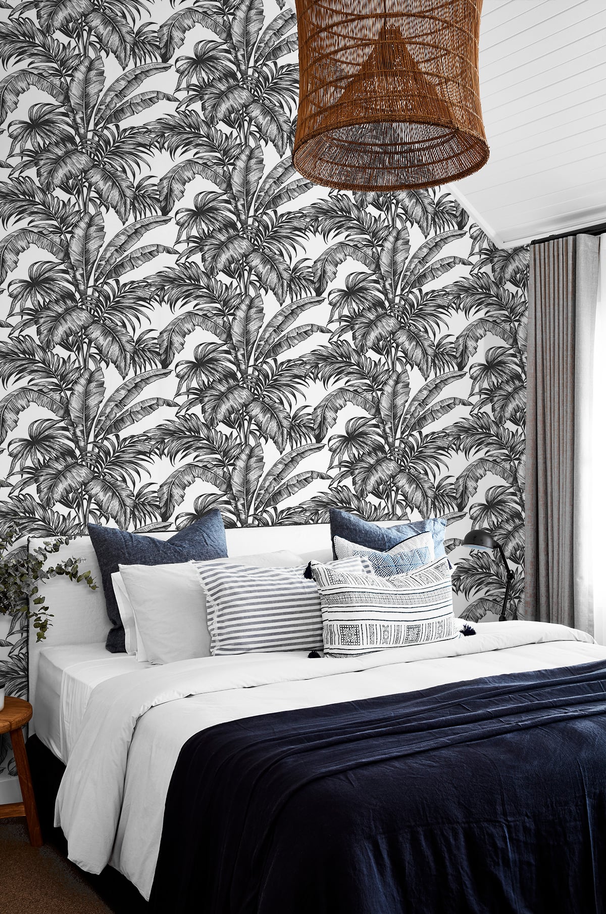 Palm Jungle (Ebony & Pearl) - Självhäftande Tapet - NW40400 - 3