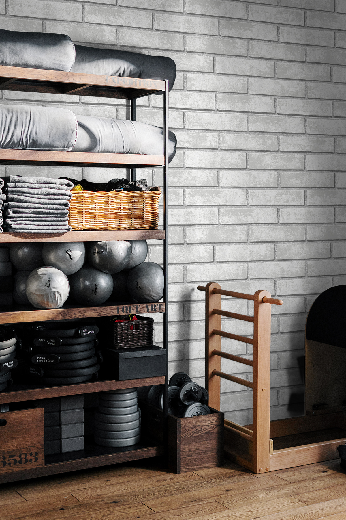 Monarch Brick (Calcutta Grey) - Självhäftande Tapet - NW40608 ...