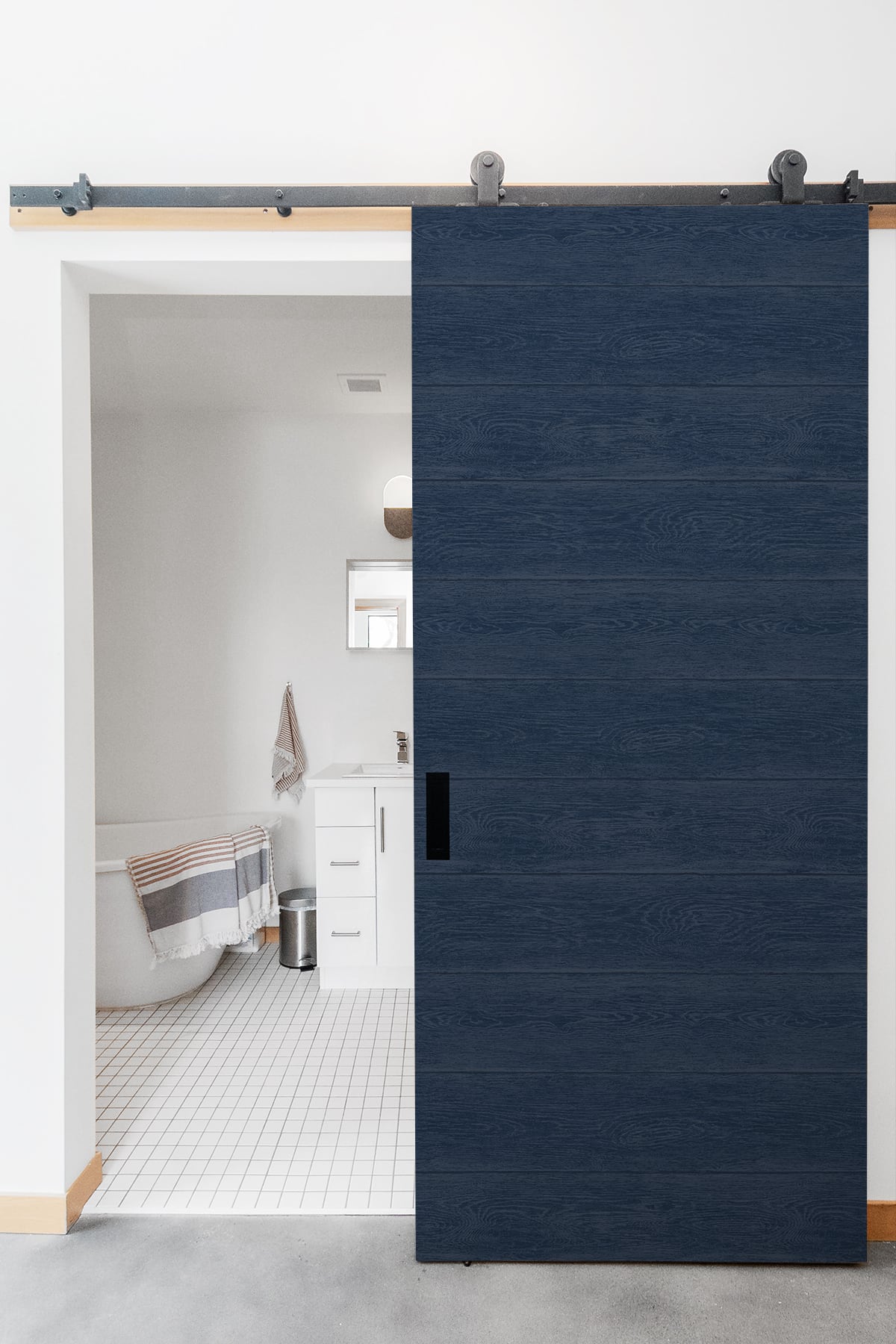 Woodgrain (Navy Blue) - Självhäftande Tapet - NW40702 - 3