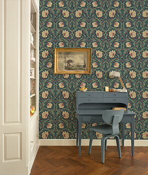 Pimpernel Garden (Bluestone & Clay) - Självhäftande Tapet - NW54202