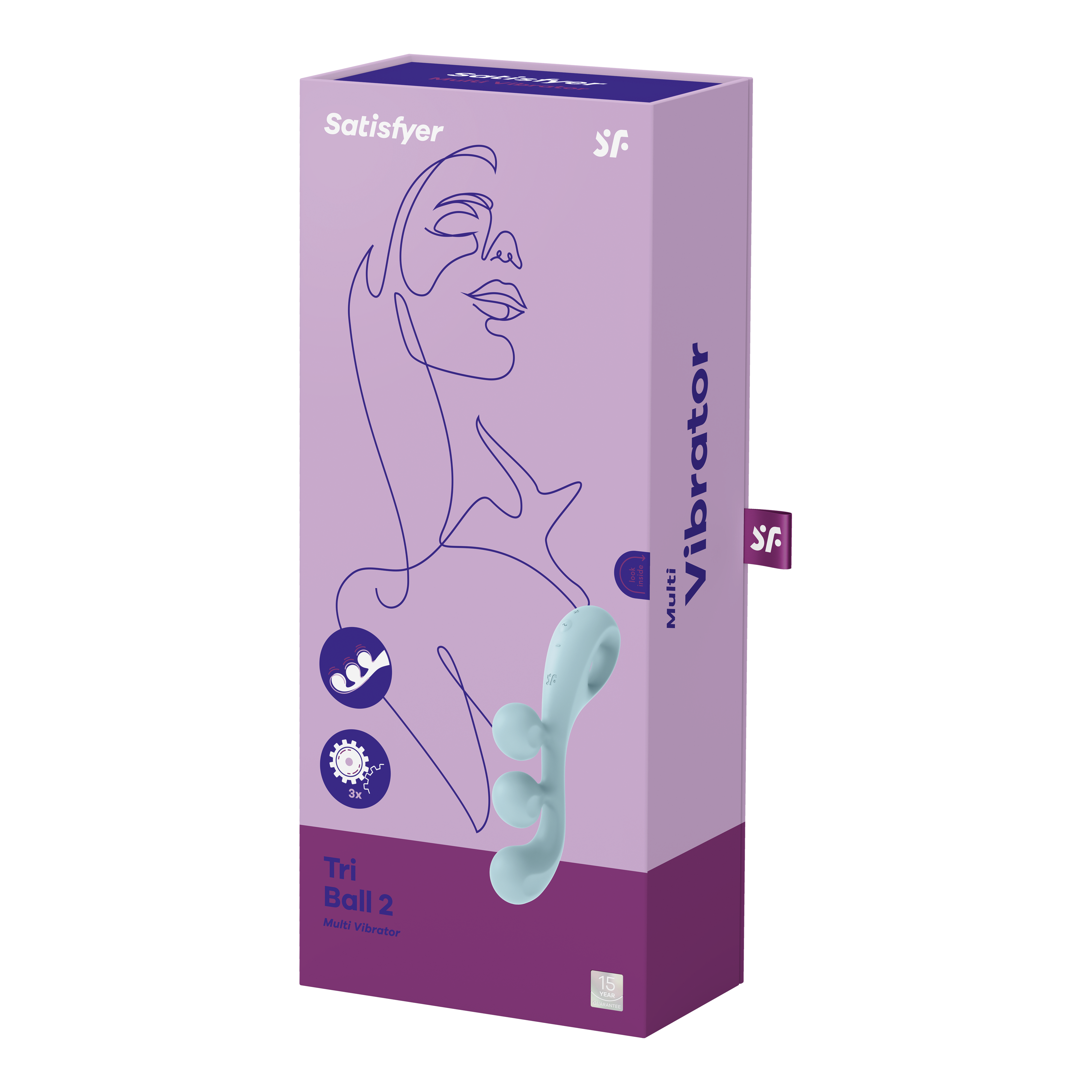 Satisfyer Tri Ball 2 Blue - 9