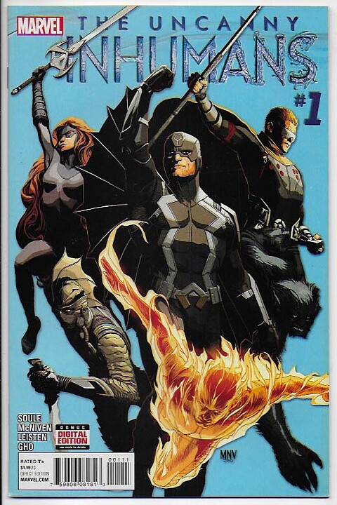 Uncanny Inhumans # 1 Cover A NM- 1st Issue