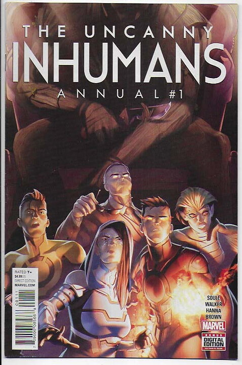 Uncanny Inhumans Annual # 1 Cover A VF/NM