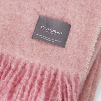 Mohair Pläd Mohair Pelagon & Pink Melange