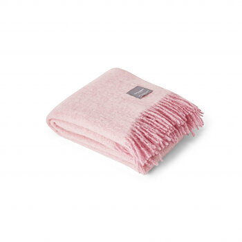 Mohair Pläd Mohair Pelagon & Pink Melange