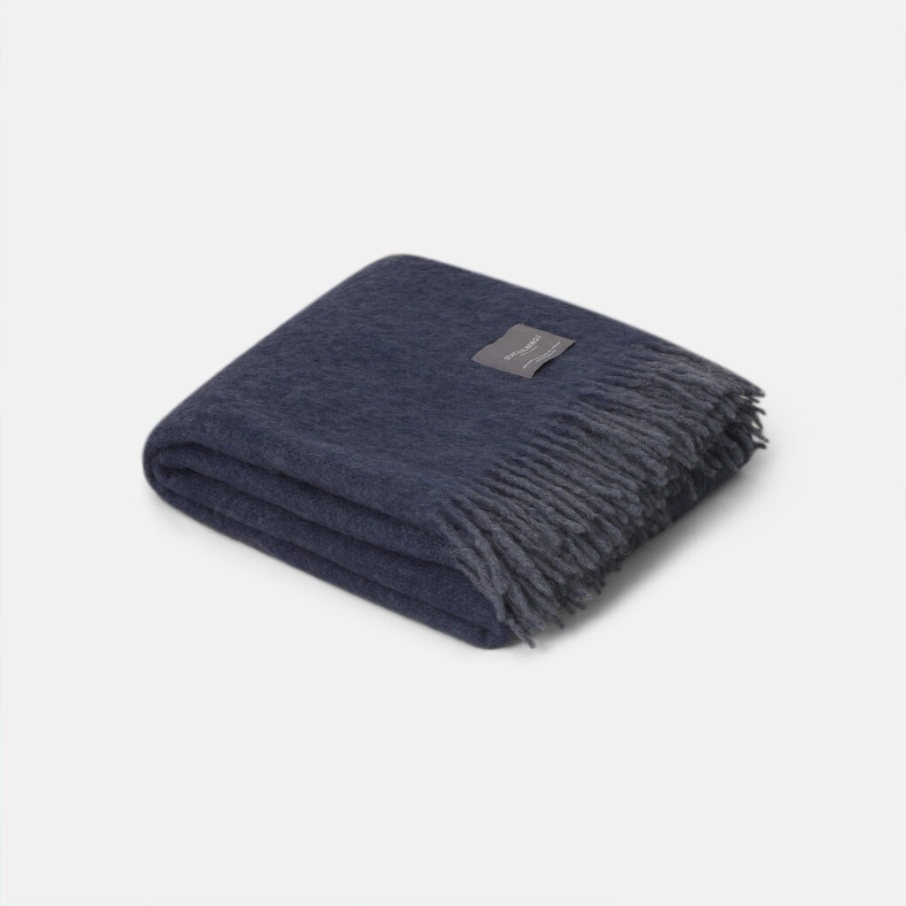 Mohair Pläd  Tide & Marin Melange