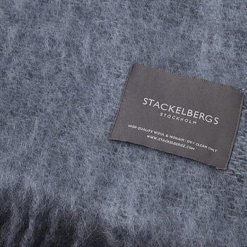 Mohair Pläd Tide & Blue Fog 