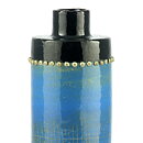 Sylvia Leuchovius (1960s) Blue Studio Vase with Pearls Decor 23 cm