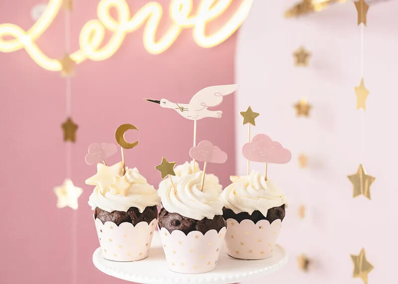 Cake toppers Storken 7-pack - 2