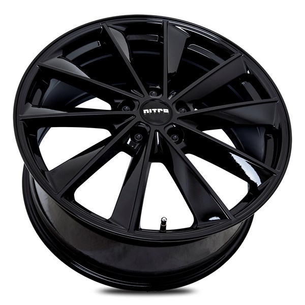 19" Nitro Aero Gloss black 5x108 - 6