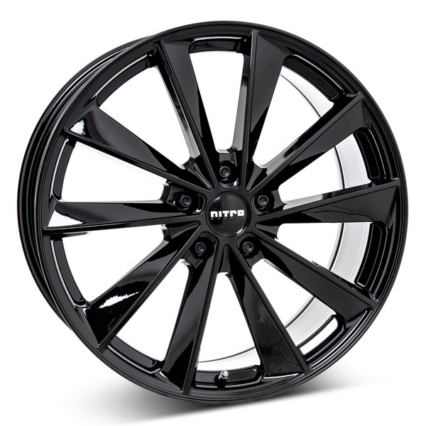 19" Nitro Aero Gloss black 5x108 - 3