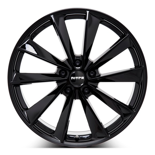 19" Nitro Aero Gloss black 5x108