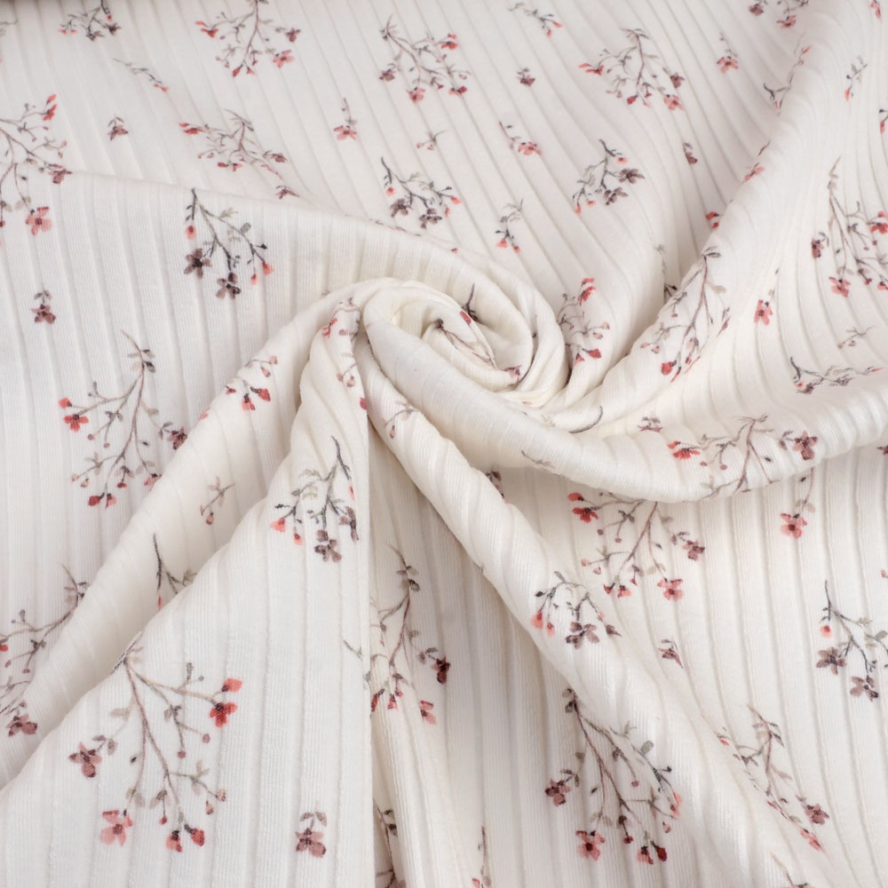 RIBBAD JERSEY 8X4 - CLIMBING FLOWER - 2