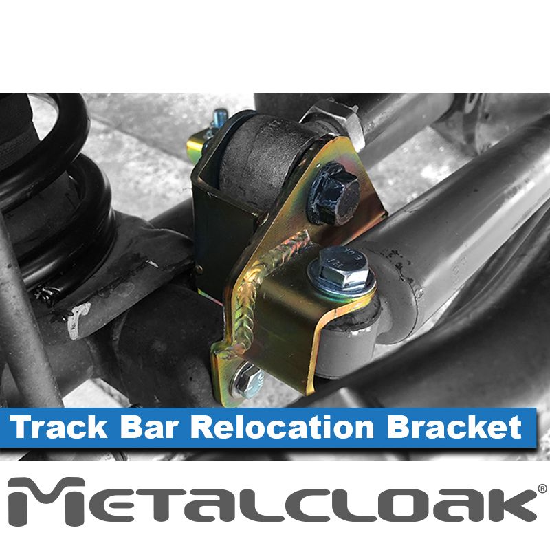 Metalcloak Track Bar & Stabilizer Relocation Bracket, JK Wrangler - 2
