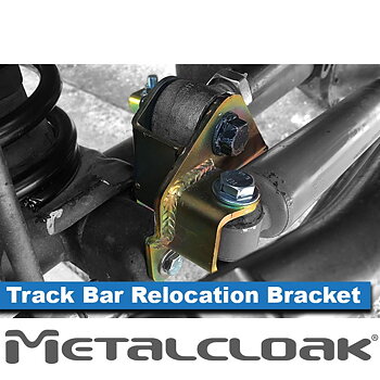 Metalcloak Track Bar & Stabilizer Relocation Bracket, JK Wrangler
