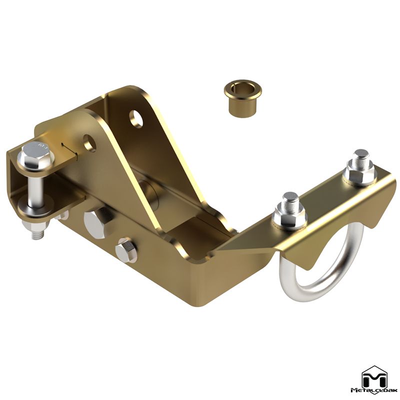 Metalcloak Track Bar & Stabilizer Relocation Bracket, JK Wrangler - 3