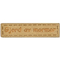 APPLIQUE BUTTERFLY  "GJORD MED.." - 2