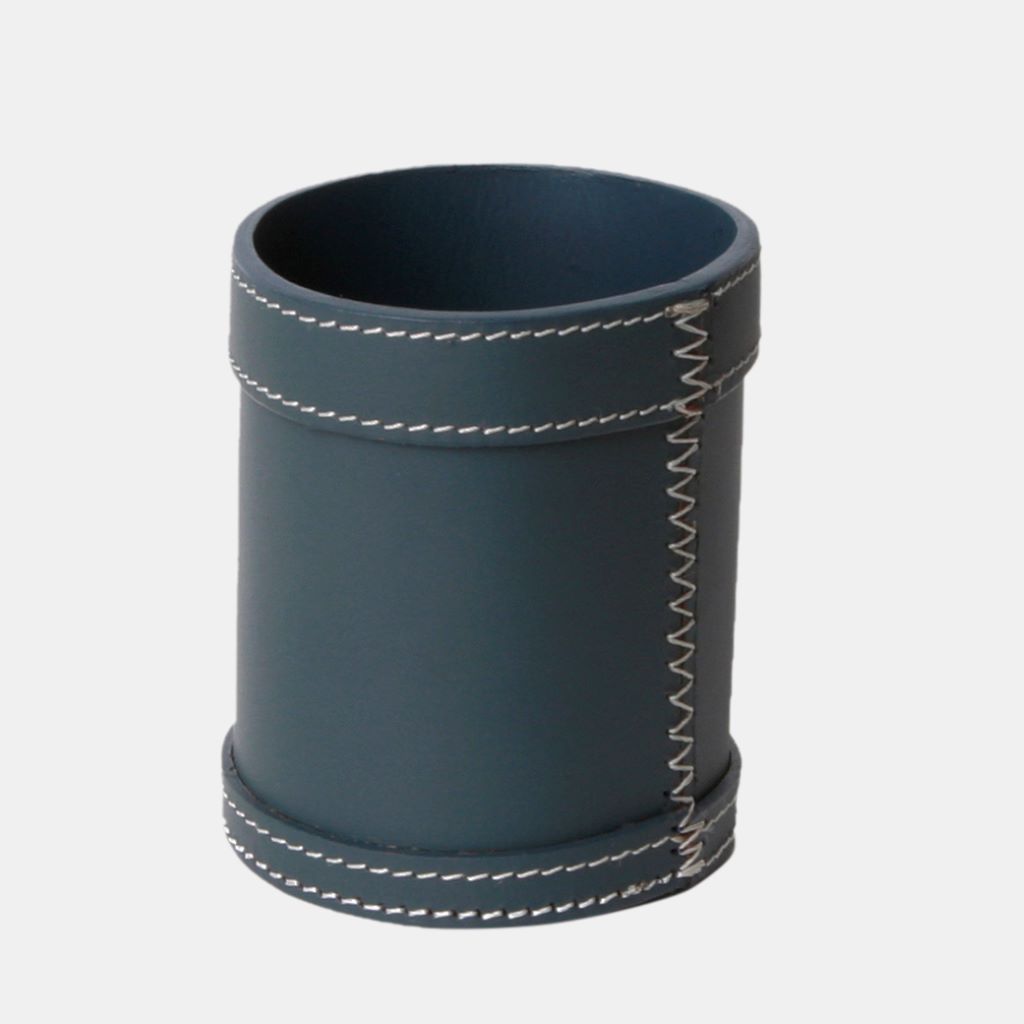 Pennställ i läder - 7
