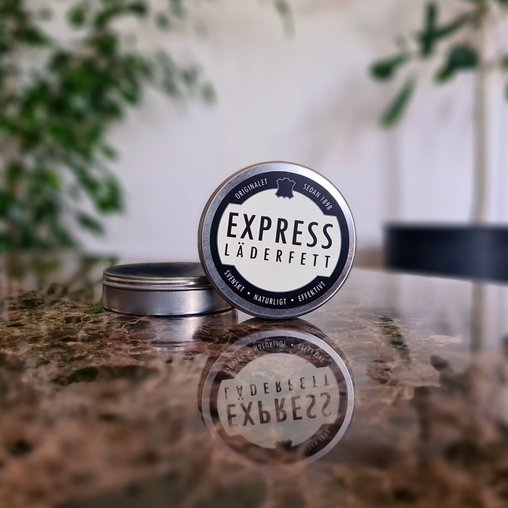 Express läderfett svart 80ml