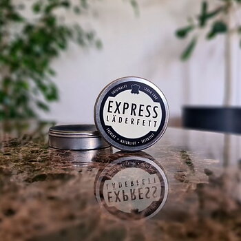 Express läderfett svart 80ml