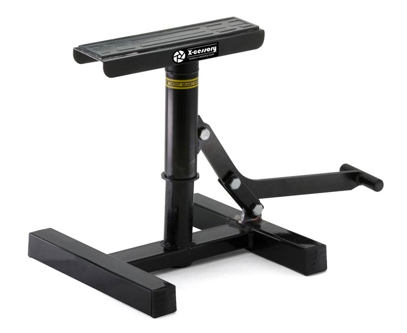 XC MX depåstöd/mekpall, smal 58x263mm, justerbar höjd 5 lägen, svart