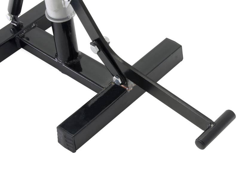 XC MX depåstöd/mekpall, smal 58x263mm, justerbar höjd 5 lägen, svart - 2