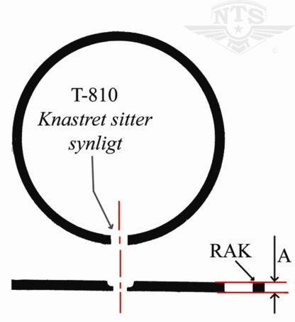Kolbenringe Novolette, 38 mm, 2,5 mm dick - 2