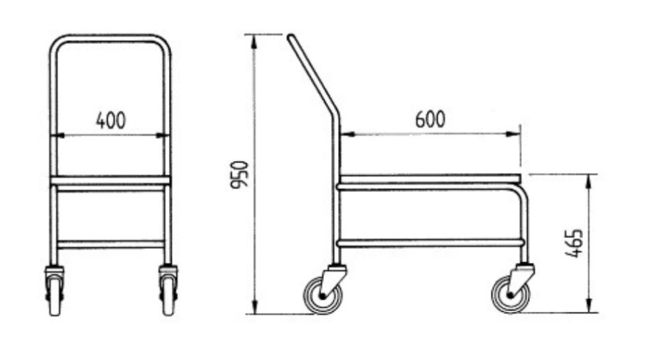 Platåvagn hög  - 3