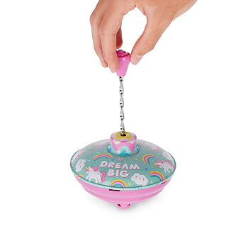 Spinning top - Spin me round - Unicorn