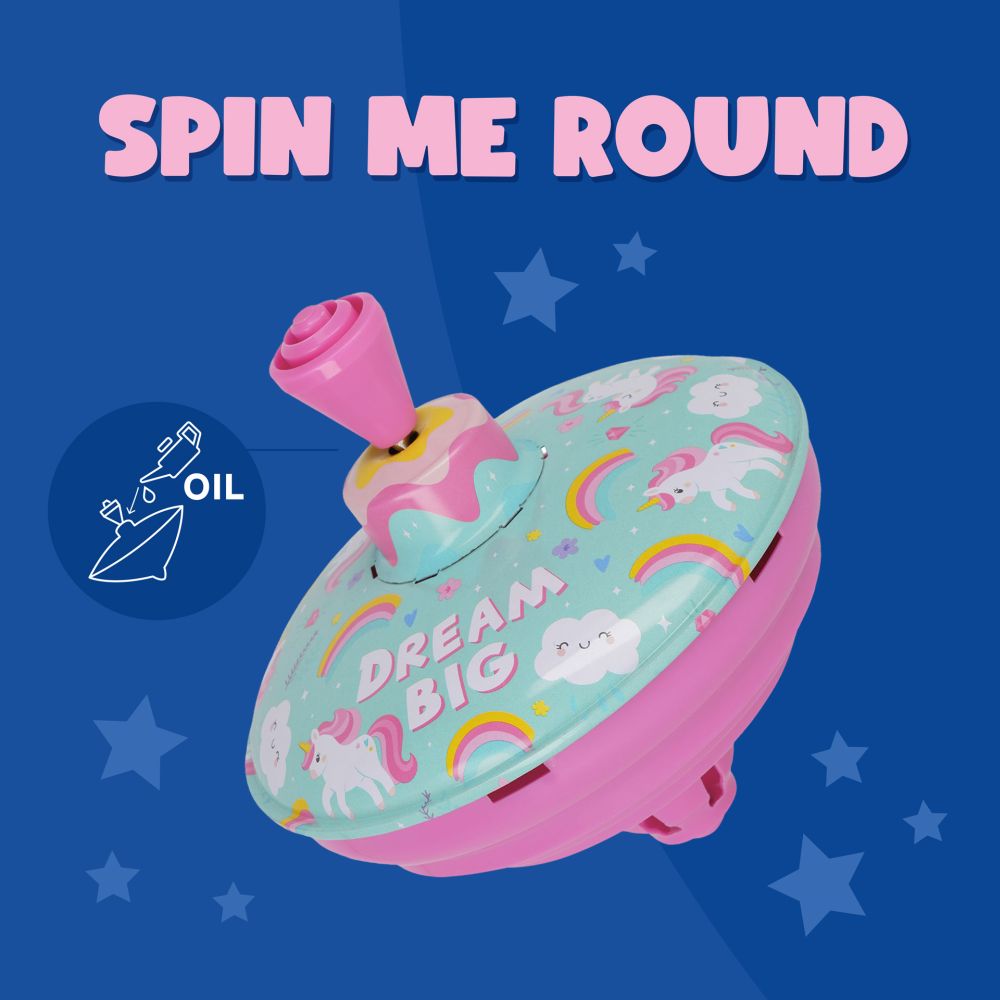 Spinning top - Spin me round - Unicorn - 5
