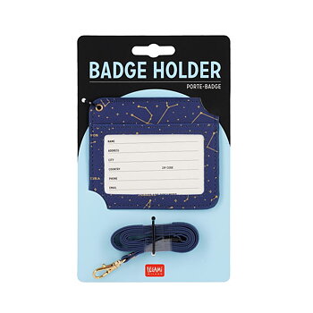 Badge holder, navneskiltetui - Stars