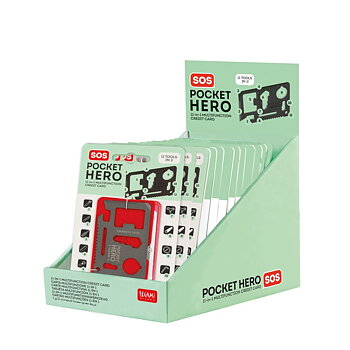 SOS Pocket Hero, Multitool card 11 in 1