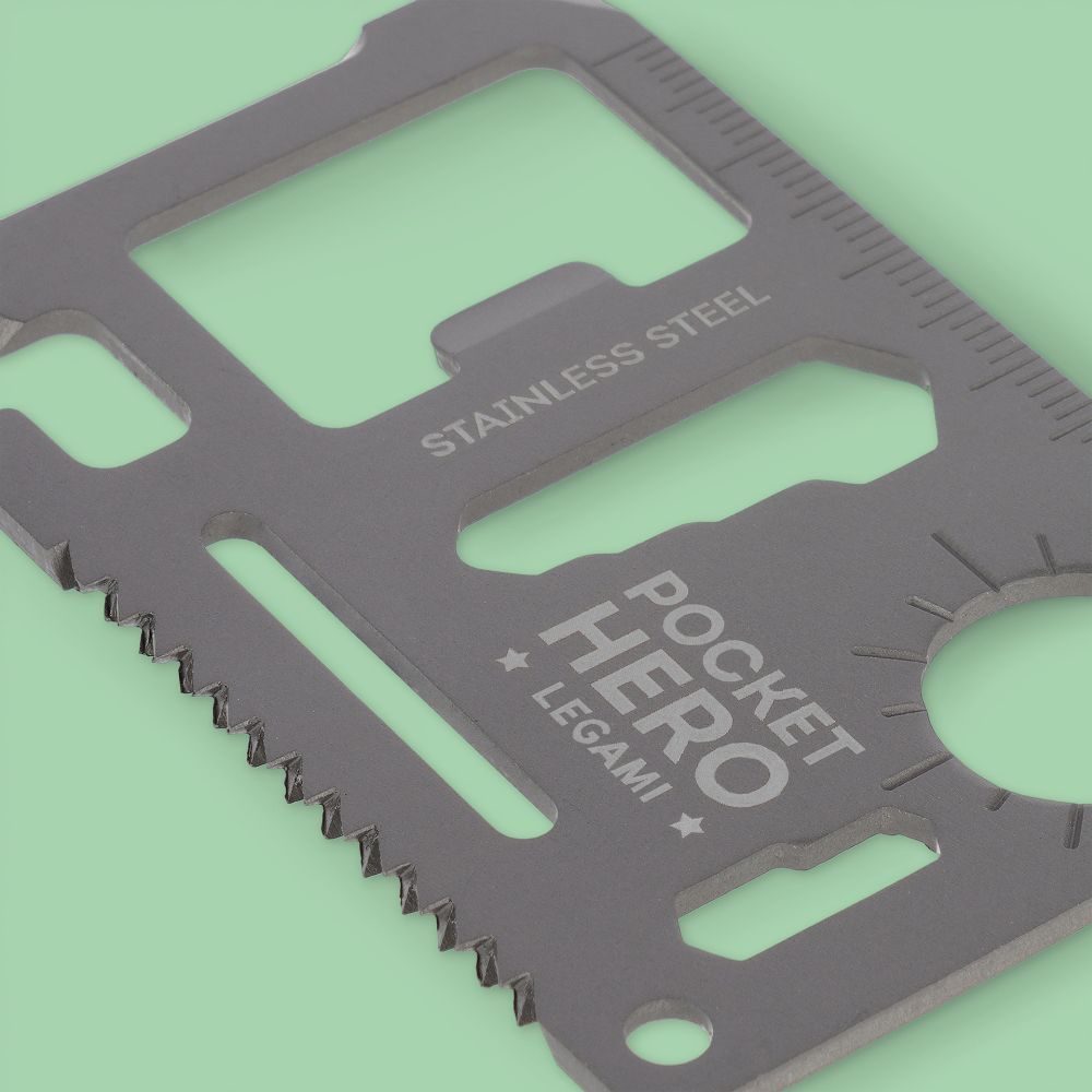SOS Pocket Hero, Multitool card 11 in 1 - 4