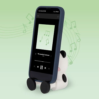 The sound of cuteness, Panda, trådlös högtalare med mobiltelefonställ