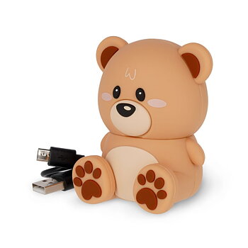 The sound of cuteness, Teddy bear, trådløs højttaler med mobiltelefonholder