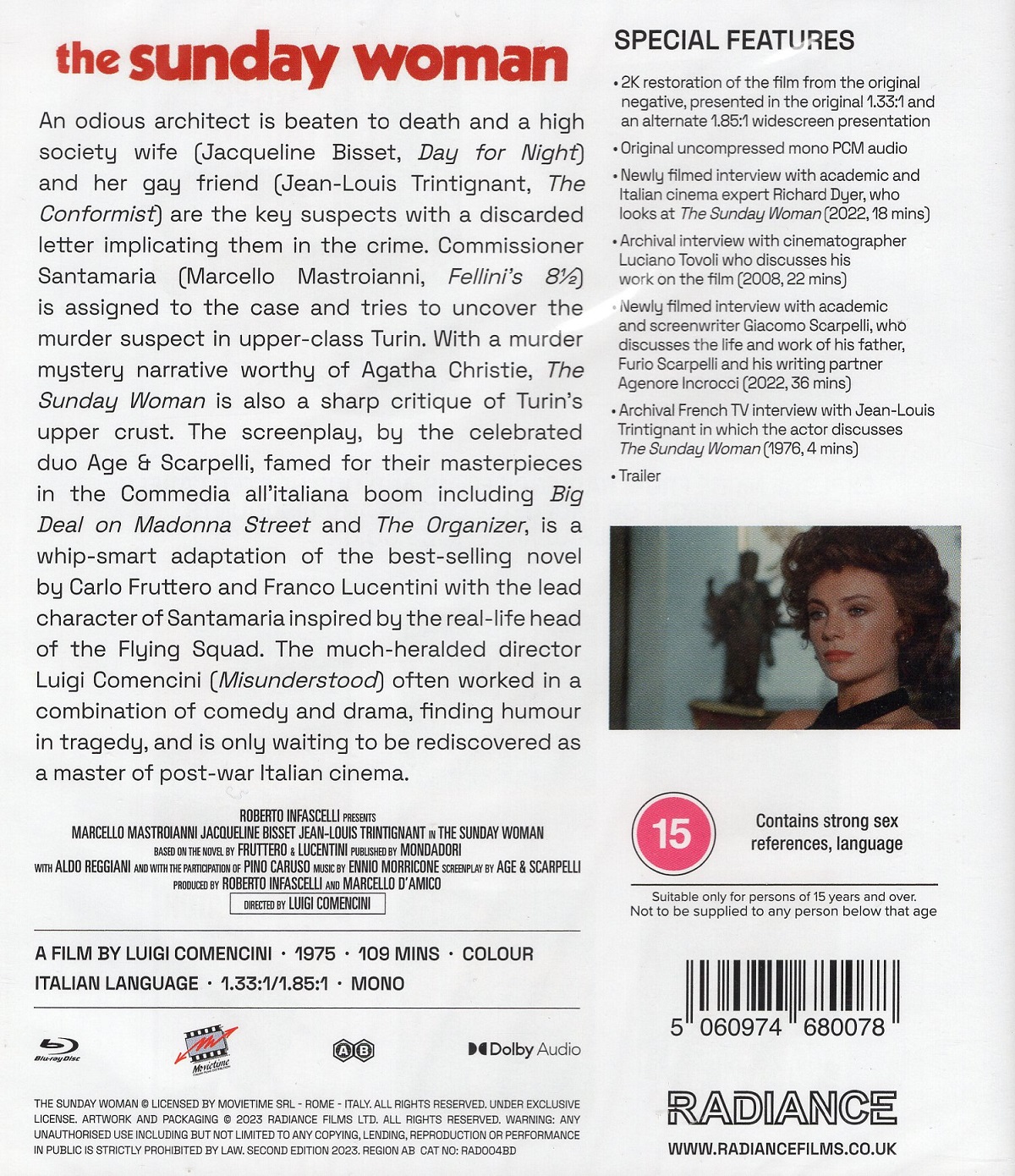 The Sunday Woman (ej svensk text) (Blu-ray) - 2