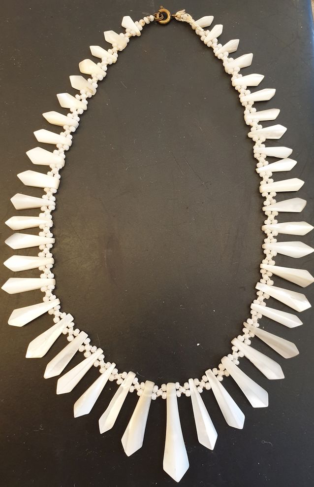 Halsband pärlemor 1950-tal