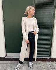 Inga krusiduller cardigan - Mönster