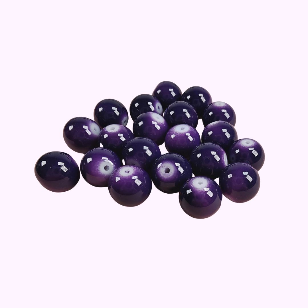 Opak lila 12mm ca 20st