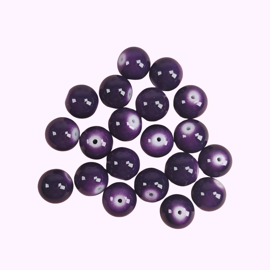 Opak lila 12mm ca 20st - 2