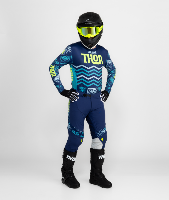 Thor Prime Aloha Housut, Sininen/Aqua - 4