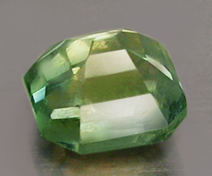 0,50 ct raro zafiro amarillo verde bicolor natural sin tratar - 2